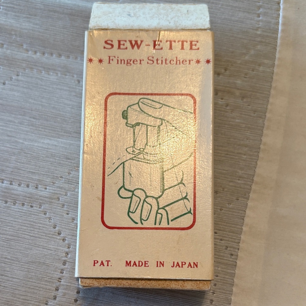 Vintage Sew-Ette Finger Stitcher